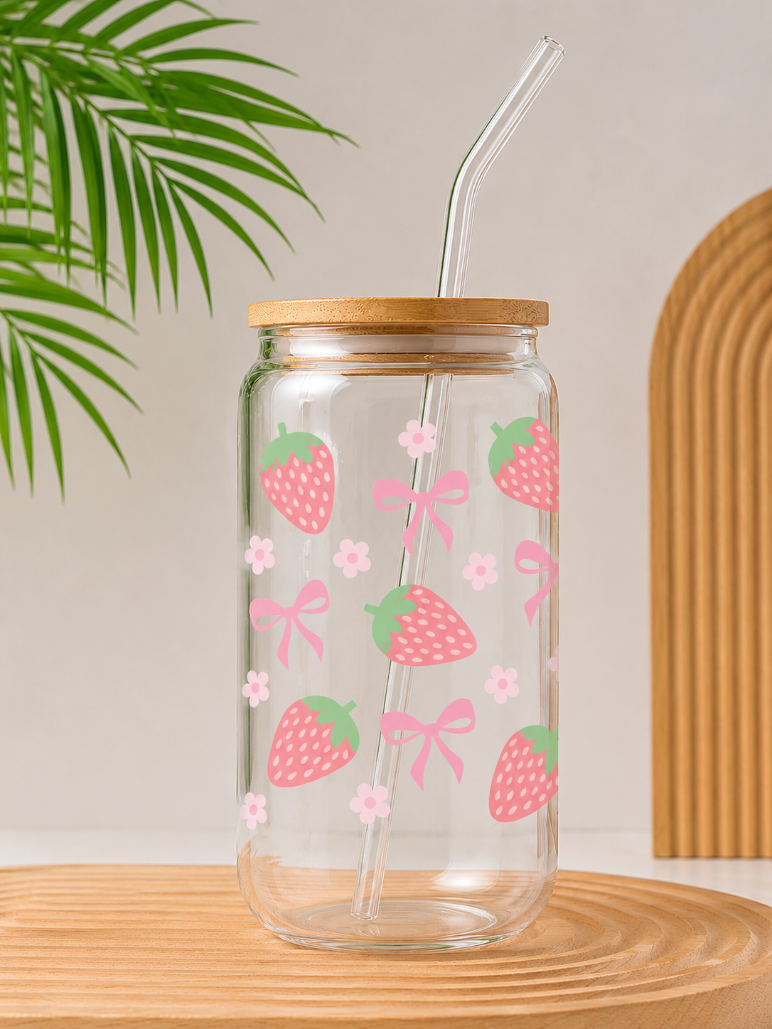 Verre personnalisé Fraises