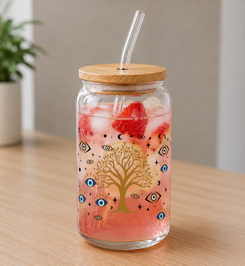 Verre personnalisé Arbre de vie