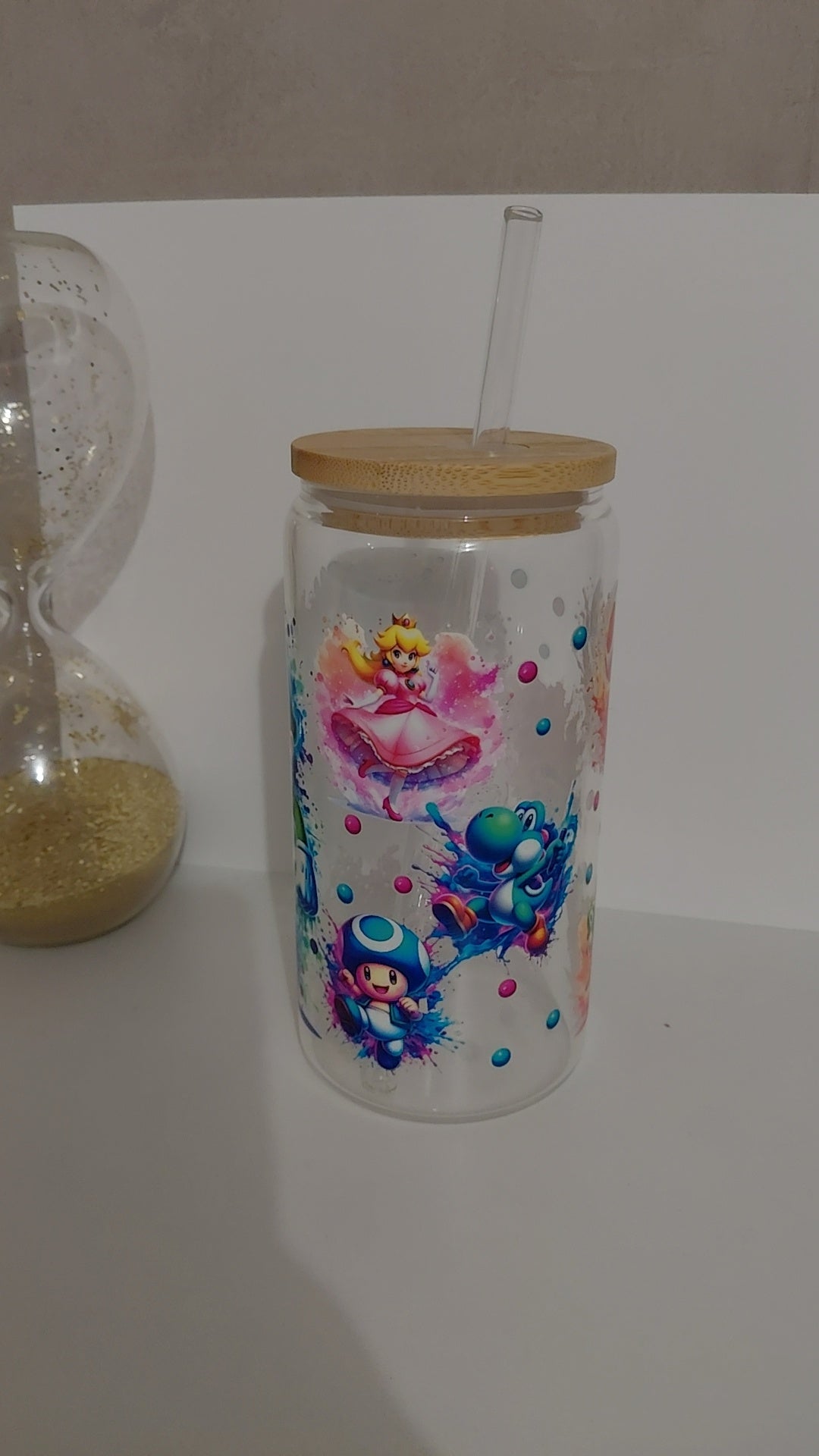 Verre personnalisé Mario