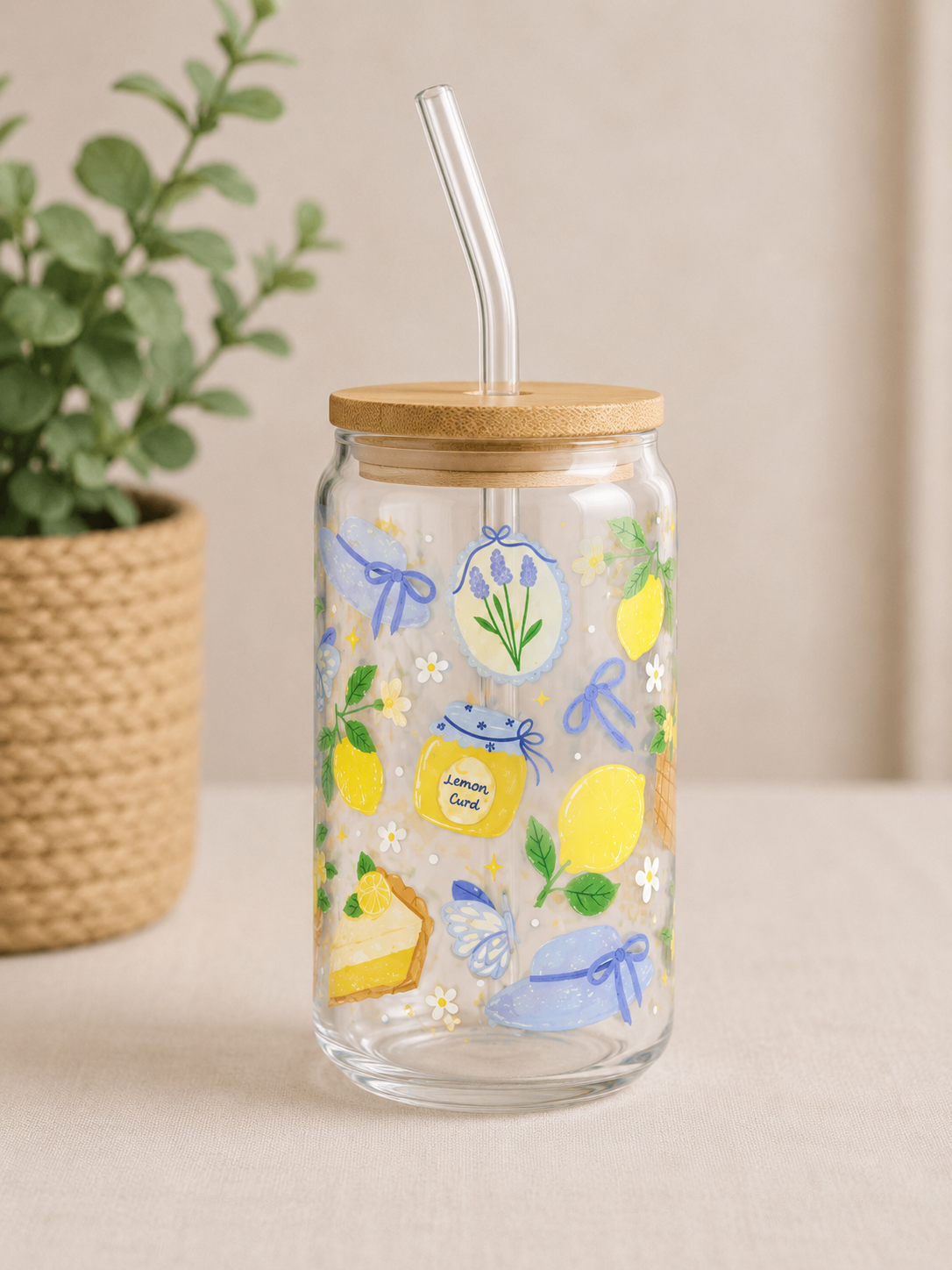 Verre personnalisé provençale