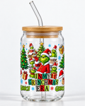 Verre canette The grinch