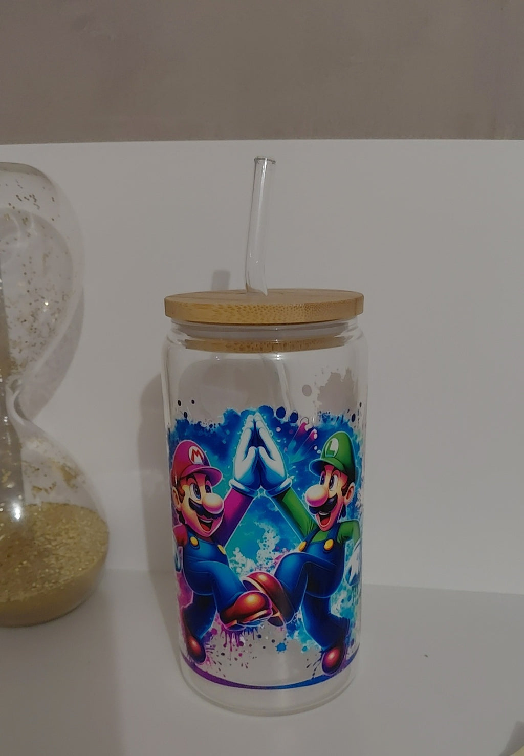 Verre personnalisé Mario