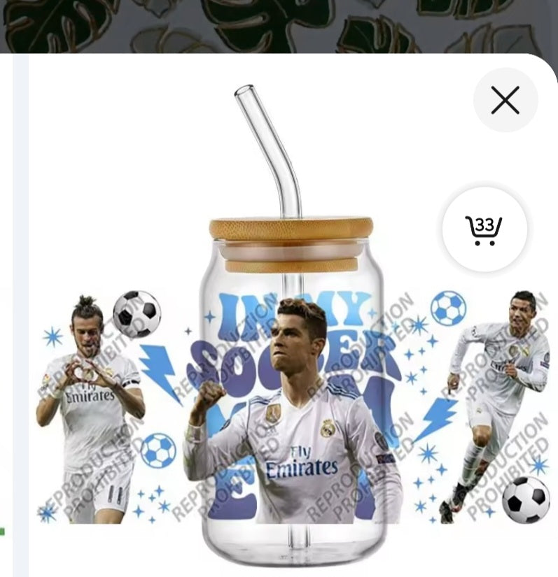 Verre personnalisé CR7