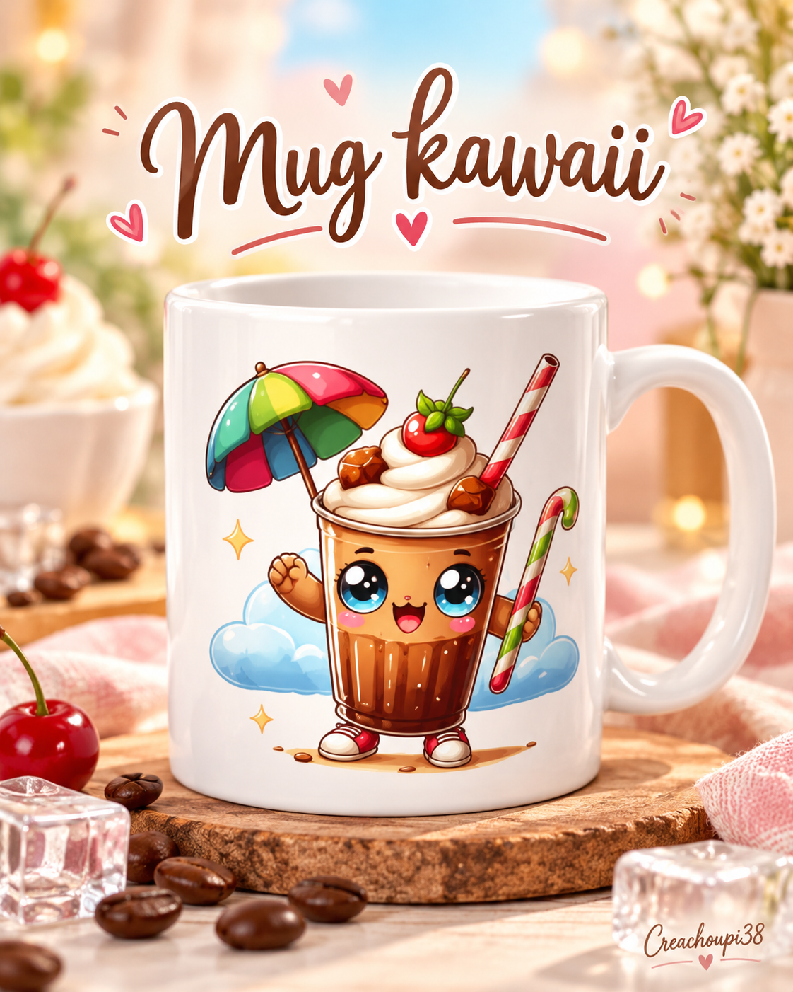 Mug Kawaii chantilly