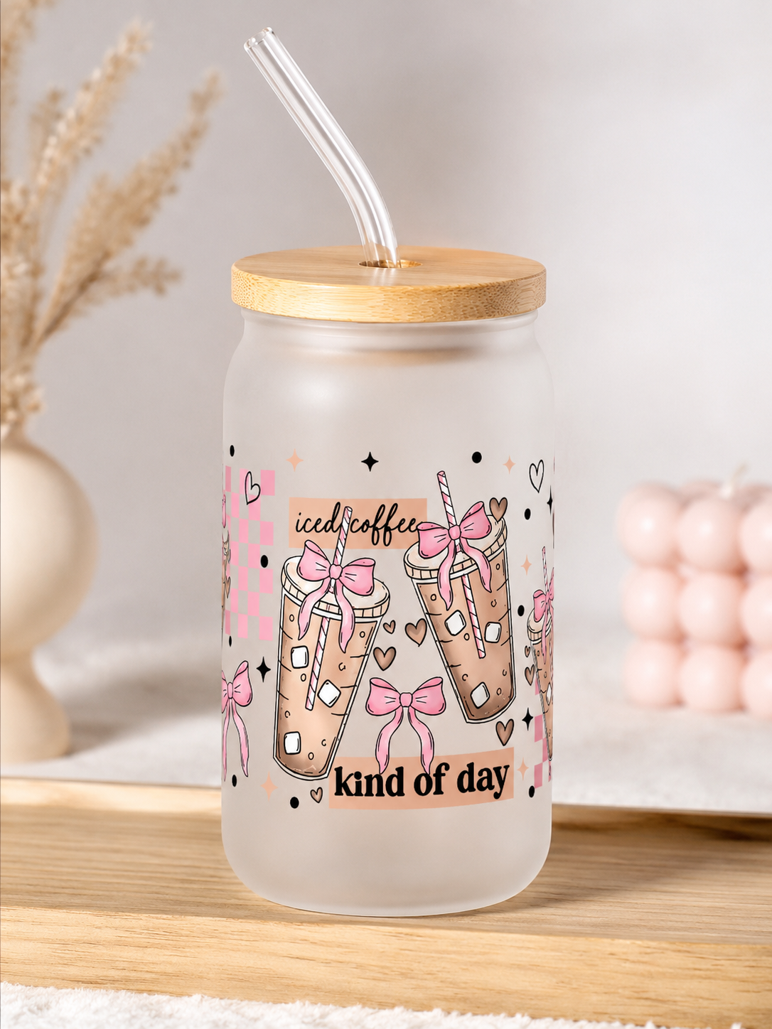 Verre canette Coffee&Bow