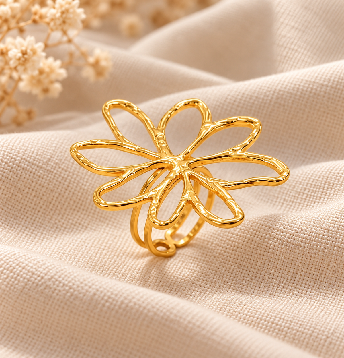 Bague fleur 🌸