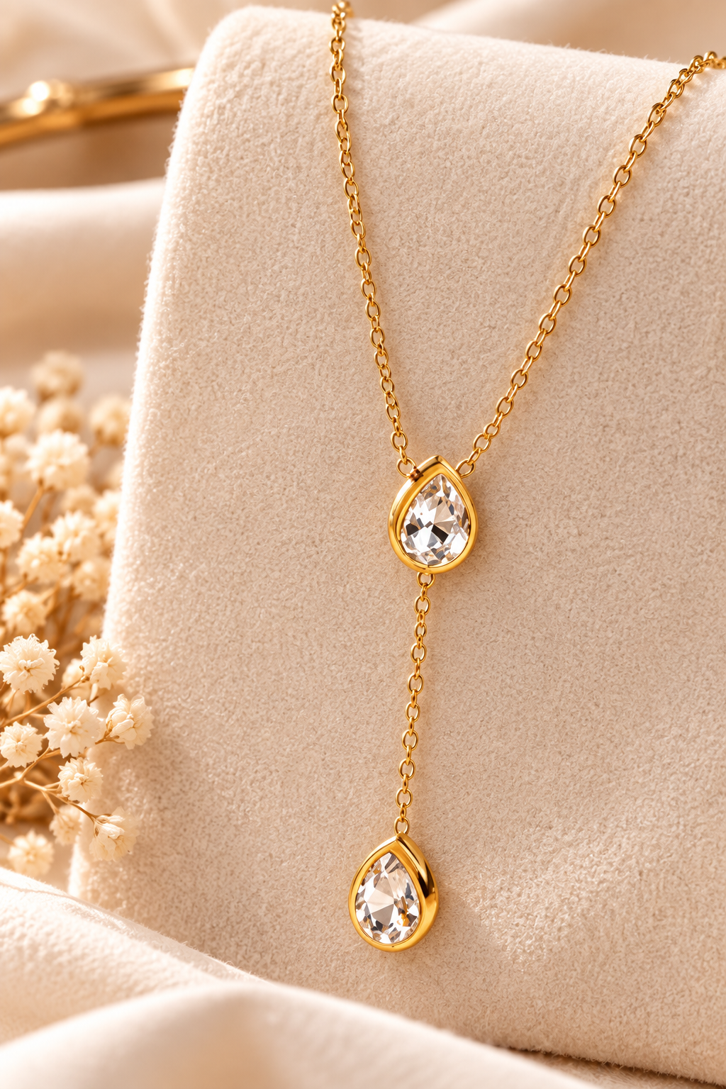 Collier goute  d'eau